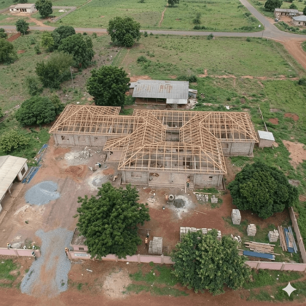 Hip Roof Construction